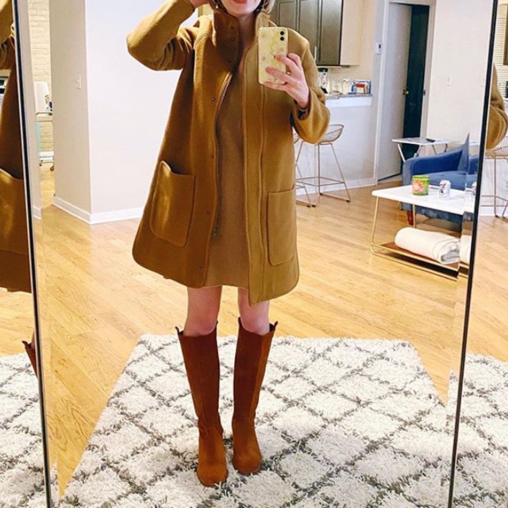 Madewell estate cocoon coat